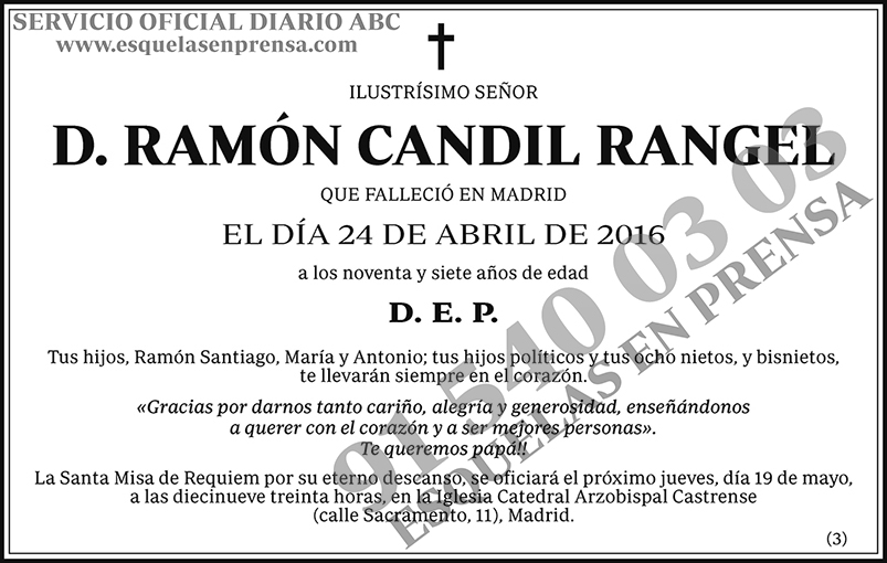 Ramón Candil Rangel